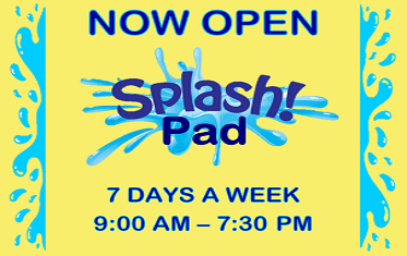 Splash Pad Flier- news flash